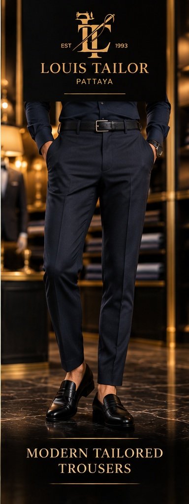 Modern tailored trousers in Pattaya