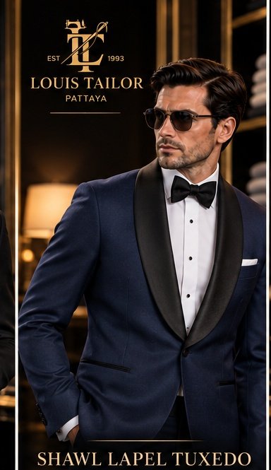 Shawl lapel tuxedo in Pattaya