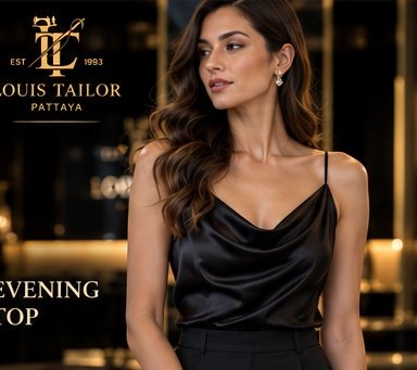 Elegant women's evening top tailored in Pattaya